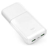 Puro Powerbank Puro DAILY 20 PLUS 20000mAh 2x USB-A / 1x USB-C 22.5W PD AFC - white