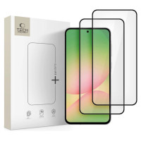Tech-Protect Glass Fit+ 2-Pack Tempered Glass for Samsung Galaxy A36 / A56 5G - Black