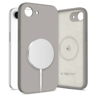 Tech-Protect Liquid Silicone MagSafe iPhone 16e Case - Gray