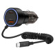 Tech-Protect CC05 Car Charger 2-Port PD60 W + USB-C Cable - Black