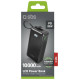 SBS Powerbank SBS 10000 mAh 20W with built-in USB-C cable and digital display - black