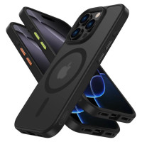Tech-Protect MagMat Magsafe 3-set iPhone 16 Pro Max Case - Matte Black