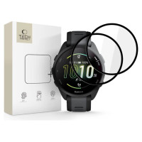 Tech-Protect Glass Flex+ 2-pack hybrid glass for Garmin Forerunner 165 - black