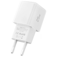 Tech-Protect NCM25 USB-C PD 25W Wall Charger - White