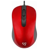 Sbox M-901 Optical Mouse  Red