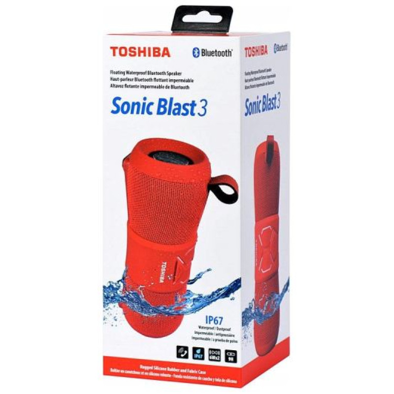 Toshiba Sonic Blast 3 TY-WSP200 Red