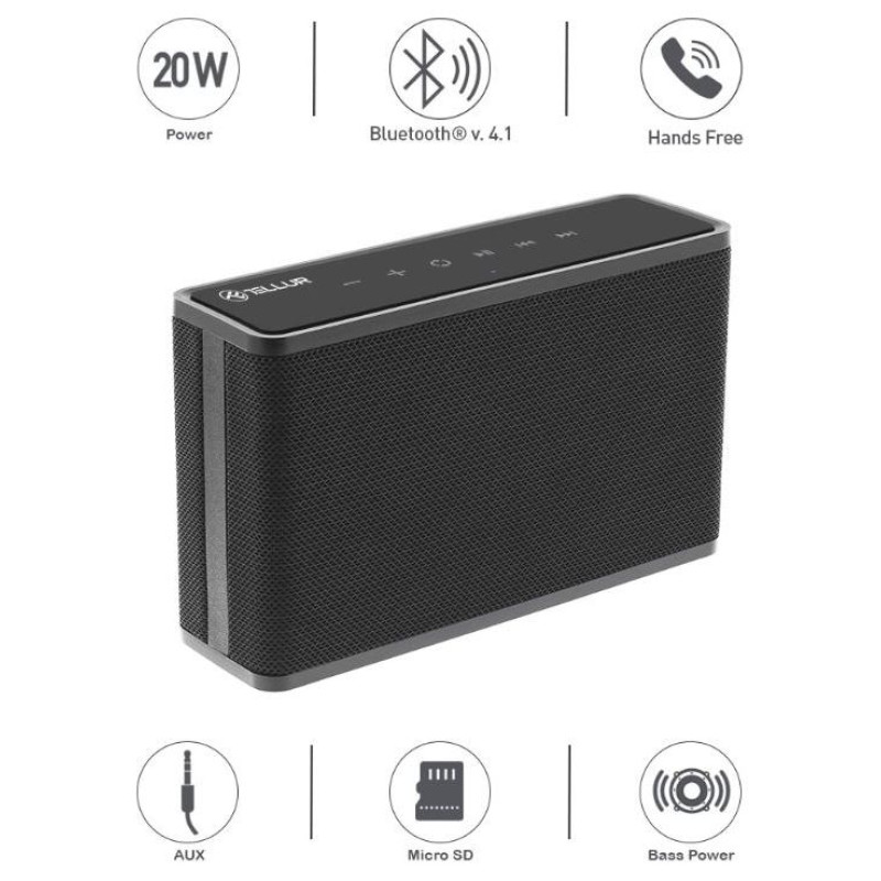 Tellur Bluetooth Speaker Apollo Black