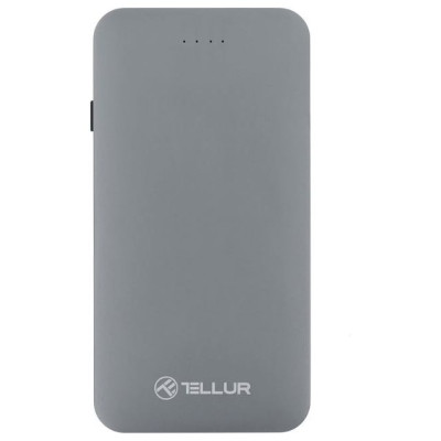 Tellur Power Bank QC 3.0 Fast Charge, 5000mAh, 3in1 gray