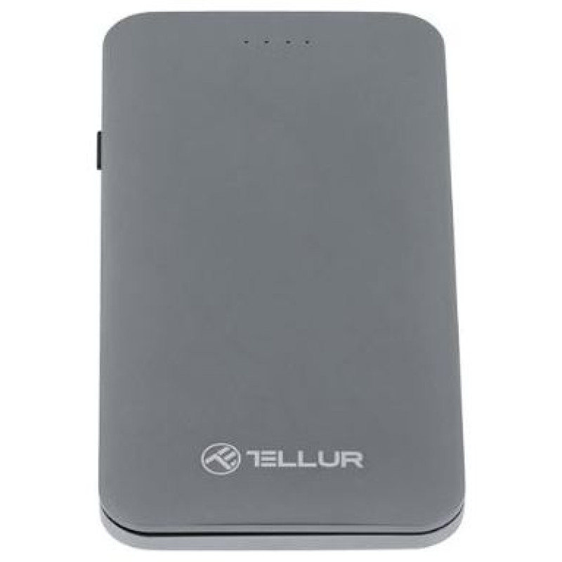 Tellur Power Bank QC 3.0 Fast Charge, 5000mAh, 3in1 gray