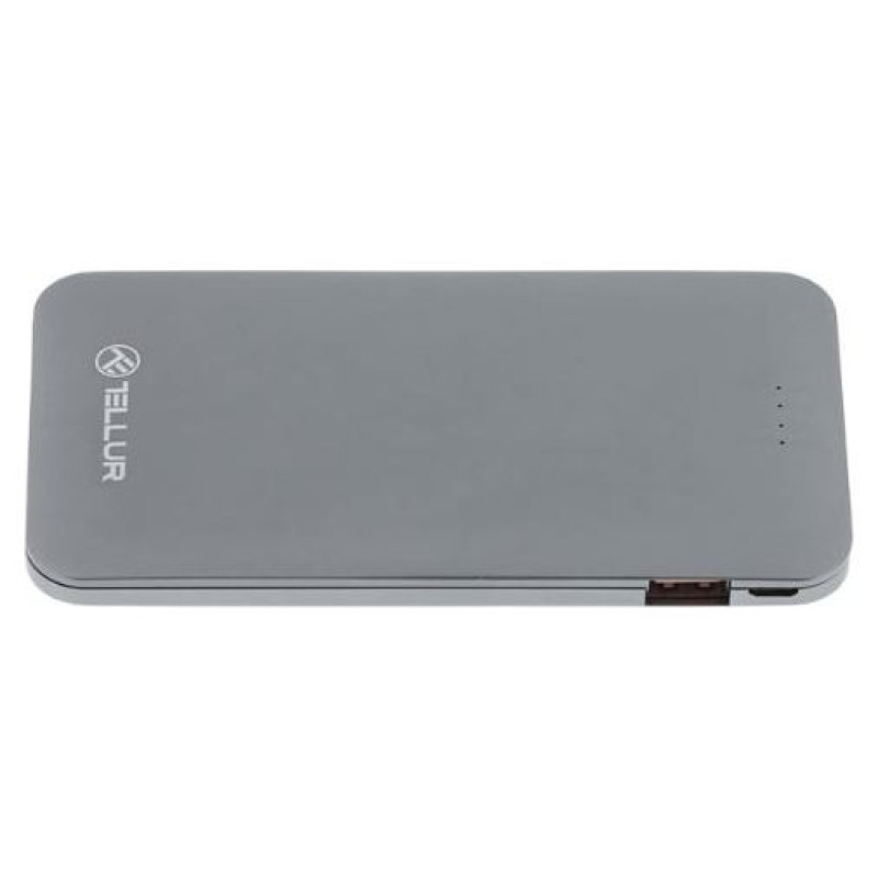 Tellur Power Bank QC 3.0 Fast Charge, 5000mAh, 3in1 gray