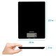 Salter 1170 BKDRCEU16 Ultra Slim Glass Digital Kitchen Scale - Black