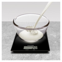 Salter 1170 BKDRCEU16 Ultra Slim Glass Digital Kitchen Scale - Black