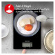 Salter 1170 BKDRCEU16 Ultra Slim Glass Digital Kitchen Scale - Black