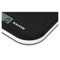 Salter 1177 BKWHDR Leaf Electronic Digital Kitchen Scale - Black