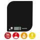 Salter 1177 BKWHDR Leaf Electronic Digital Kitchen Scale - Black
