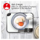 Salter 1079 WFEU12 15kg Max Chopping Board Digital Kitchen Scale - White
