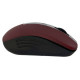Tellur Basic Wireless Mouse, LED Dark Red