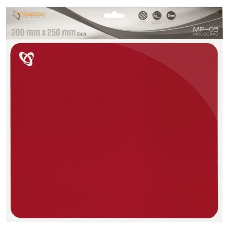 Sbox MP-03R Gel Mouse Pad Red