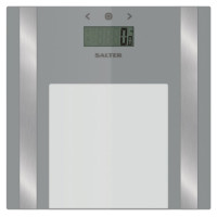 Salter 9158 SV3R Ultra Slim Glass Analyser Scale silver