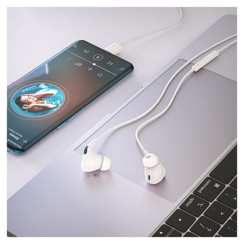 Tellur Attune in-ear Headphones Type-C White