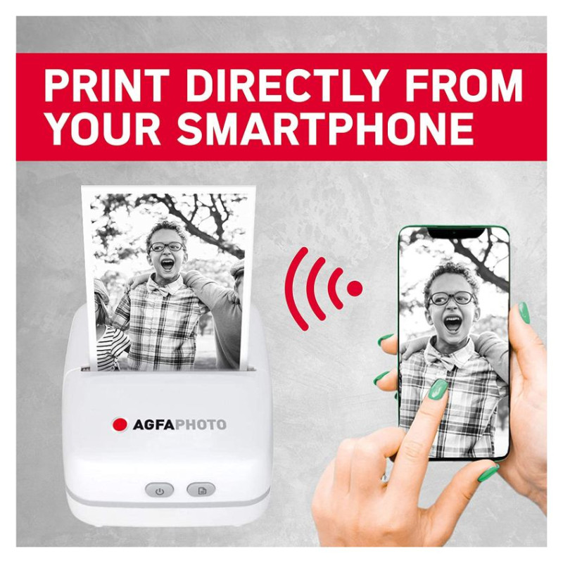 Agfaphoto Realpix Pocket Printer white APOCPWH