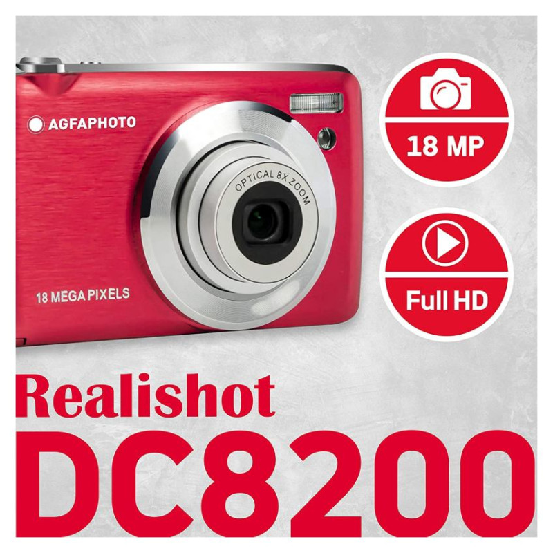 Agfaphoto DC8200 Red