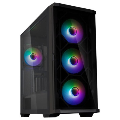 Zalman Z10 DUO ATX ZM-IF120 x4 Black