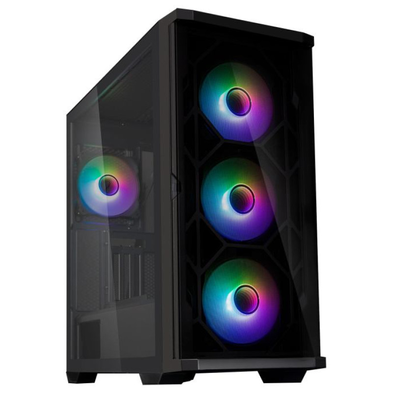 Zalman Z10 DUO ATX ZM-IF120 x4 Black