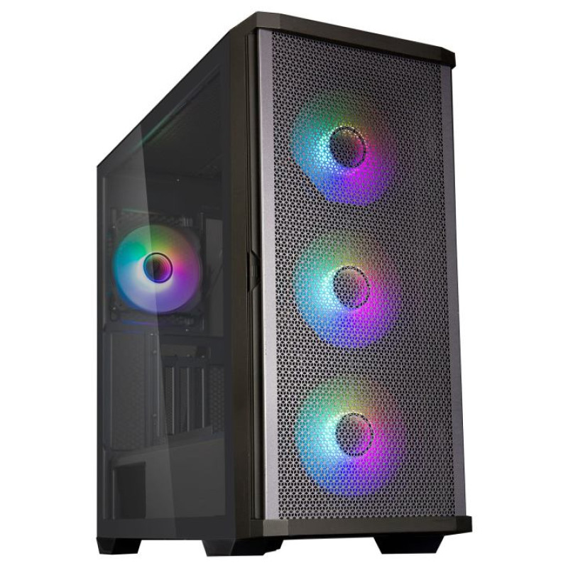 Zalman Z10 DUO ATX ZM-IF120 x4 Black