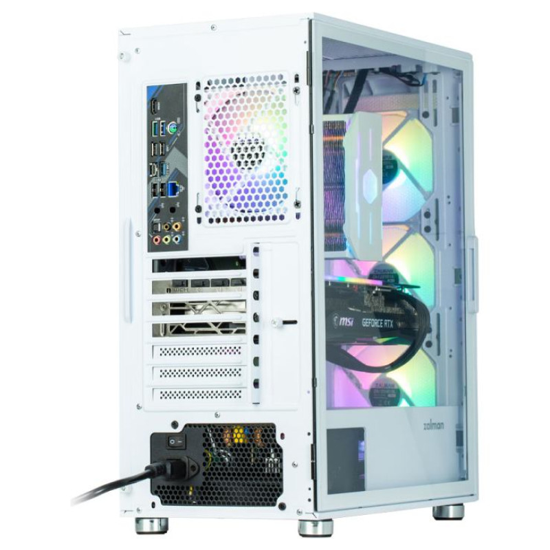 Zalman I3 NEO White, RGB fan x4
