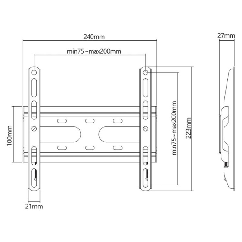 Sbox PLB-2522F-2 (23-43/45kg/200x200)