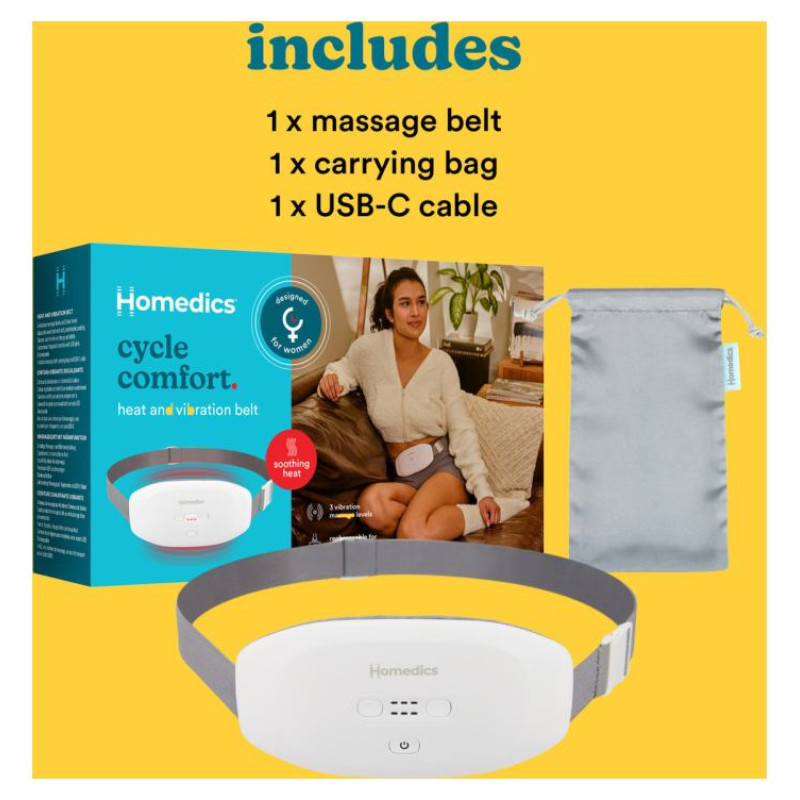 Homedics WMH-200H Cycle Comfort Heat and Vibration Belt