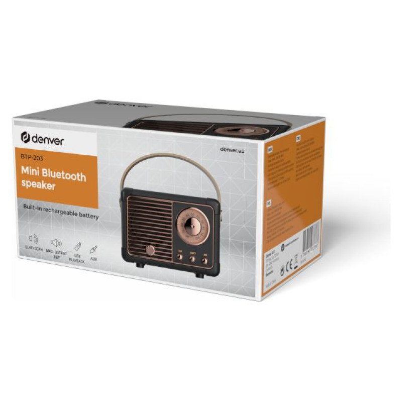 Denver BTP-203 Black