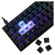 White Shark GK-004121 Shinobi-2 Blue Switch, Black US