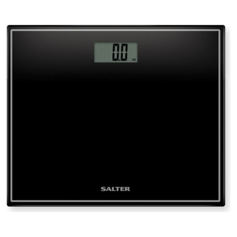 Salter 9207 BCFEU12  Compact Electronic Bathroom Scale - Black