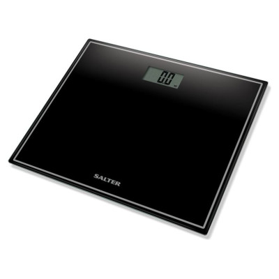 Salter 9207 BCFEU12  Compact Electronic Bathroom Scale - Black