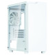 Zalman T4 Plus White  Mini Tower Case, 120mm ARGB Fan x1