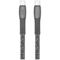 Rivacase CABLE USB-C TO USB-C 1.2M/GREY PS6105 GR12 RIVACASE