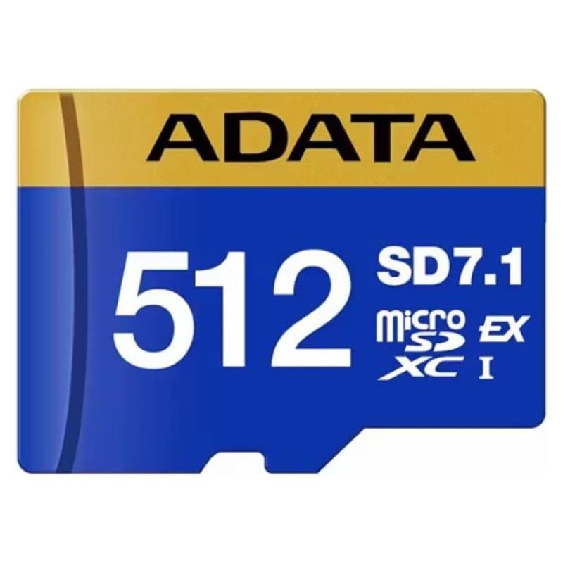 Adata MEMORY MICRO SDXC 512GB SD7.1/UD512GEX3L1-C ADATA