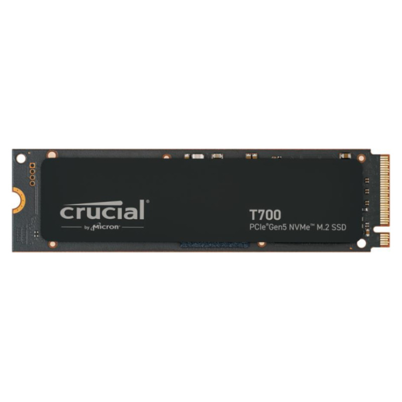 Crucial SSD|CRUCIAL|T700|2TB|M.2|PCIe Gen5|NVMe|TLC|Write speed 11800 MBytes/sec|Read speed 12400 MBytes/sec|TBW 1200 TB|CT2000T700SSD3