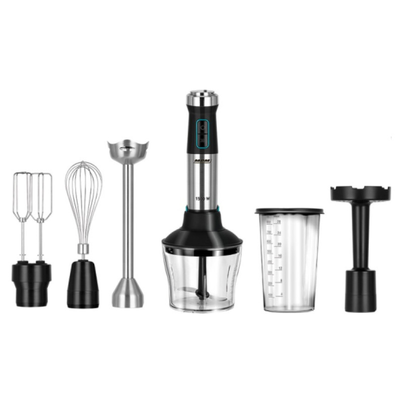 MPM MBL-42M Rokas blenderis 6in1 1500W