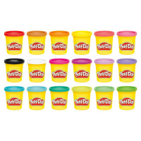 Play-Doh Plastilīna trauciņi, 18 gab.
