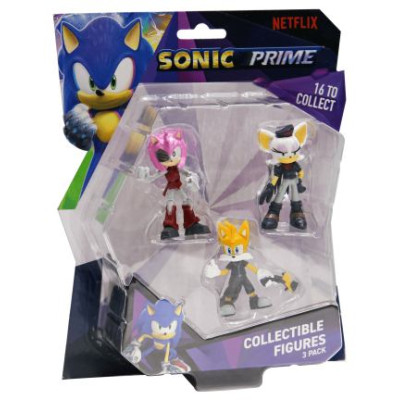 Sonic Figūriņas 3-paka, 6,5 cm