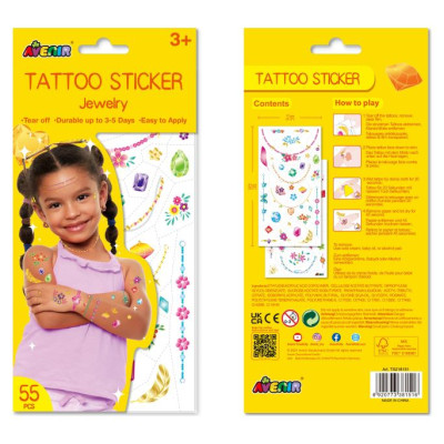 Avenir Tetovējumu uzlīmes: Rotaslietas