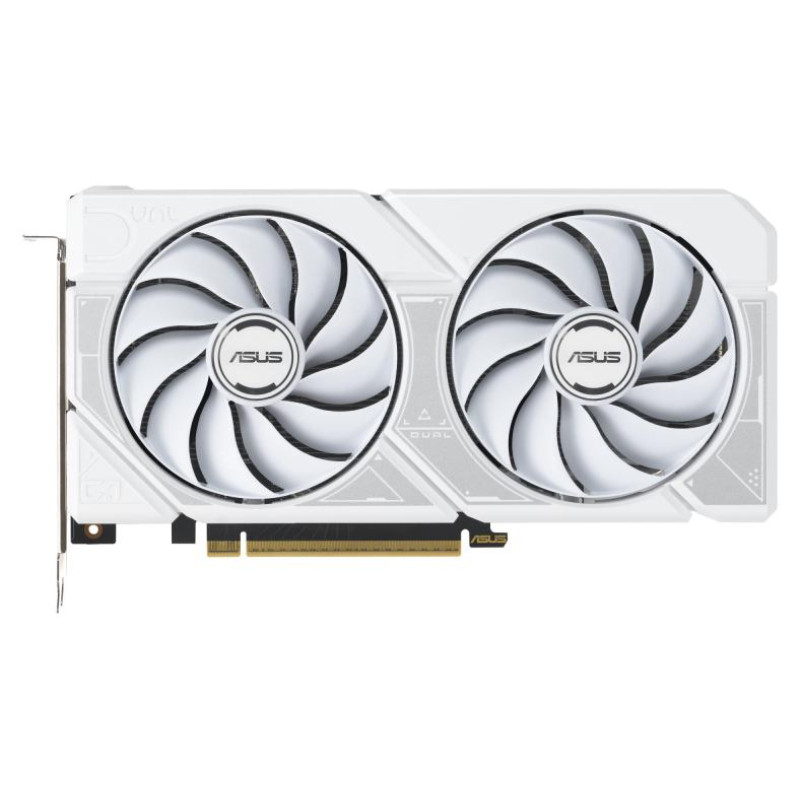 Asus Graphics Card|ASUS|NVIDIA GeForce RTX 5060 Ti|16 GB|GDDR7|128 bit|PCIE 5.0 16x|Dual Slot Fansink|DUAL-RTX5060TI-O16G-WHITE