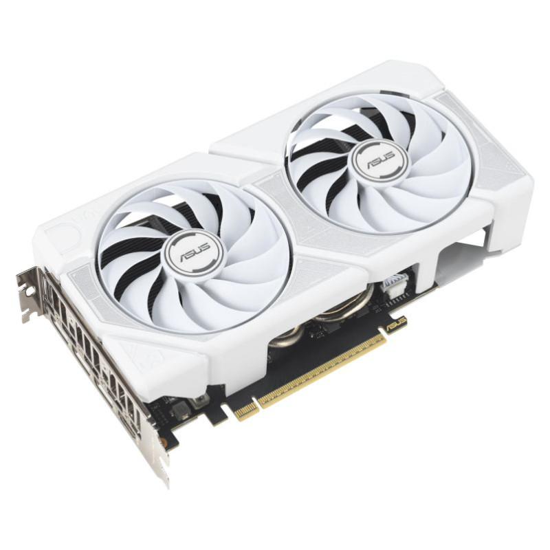 Asus Graphics Card|ASUS|NVIDIA GeForce RTX 5060 Ti|16 GB|GDDR7|128 bit|PCIE 5.0 16x|Dual Slot Fansink|DUAL-RTX5060TI-O16G-WHITE