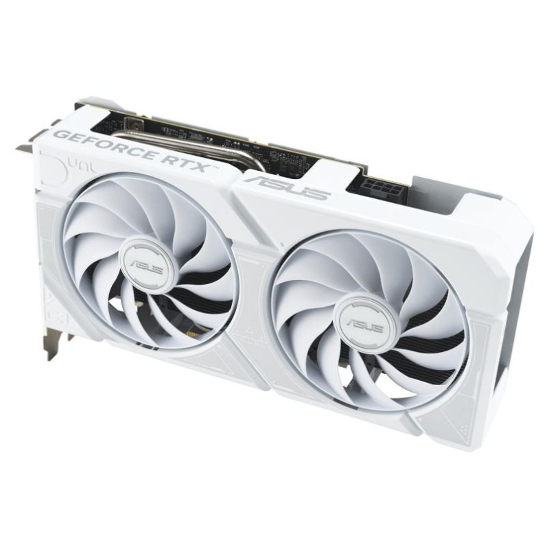 Asus Graphics Card|ASUS|NVIDIA GeForce RTX 5060 Ti|16 GB|GDDR7|128 bit|PCIE 5.0 16x|Dual Slot Fansink|DUAL-RTX5060TI-O16G-WHITE