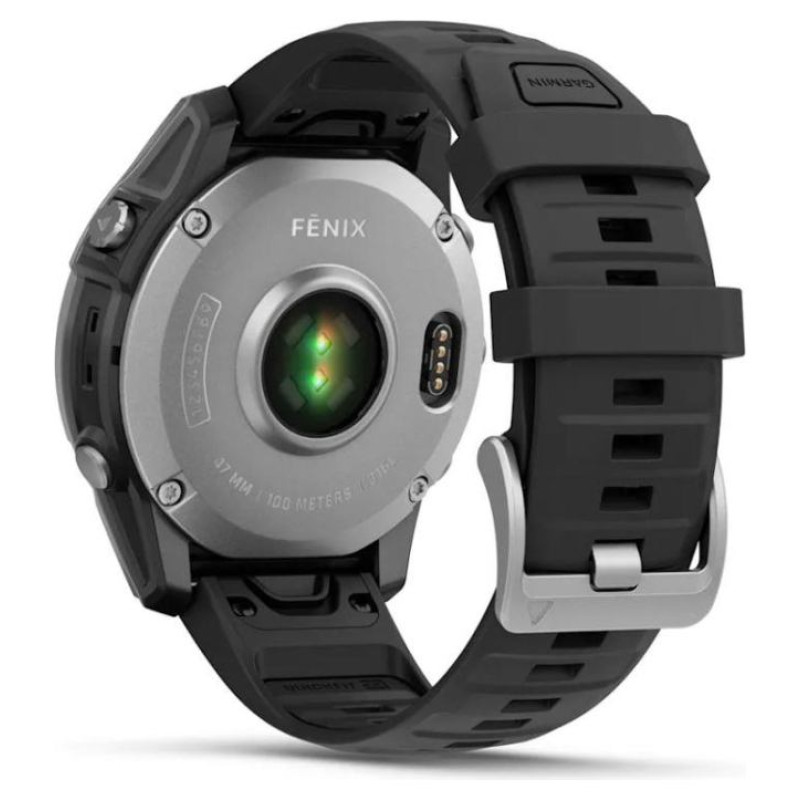 Garmin SMARTWATCH FENIX E/STEEL/BLCK 010-03025-00 GARMIN