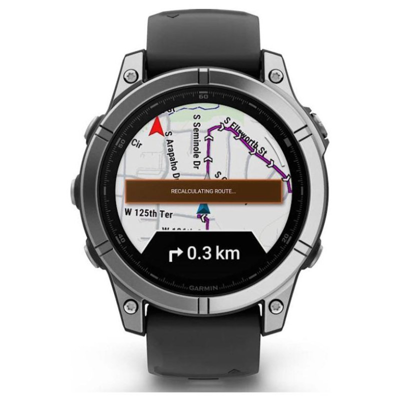 Garmin SMARTWATCH FENIX E/STEEL/BLCK 010-03025-00 GARMIN