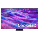 Samsung TV Set|SAMSUNG|85"|4K/Smart|QLED|3840x2160|Tizen|Grey|QE85QN80FAUXXH
